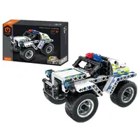 Stavebnice Policajní JEEP 199 ks