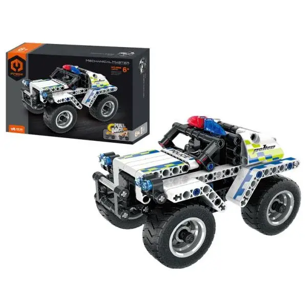 Stavebnice Policajní JEEP 199 ks