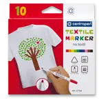 Popisovač Centropen 2739 na textil - 10 barev