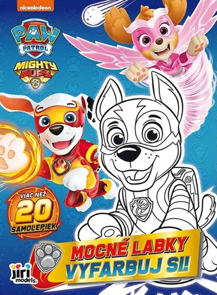 Vyfarbuj si! Labková patrola Silné labky