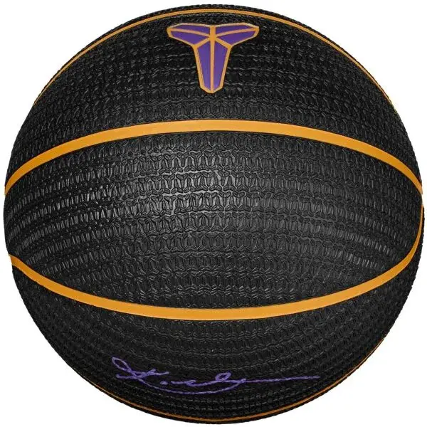 Nike PLAYGROUND 8P K BRYANT DEFLATED Basketbalový míč, černá, velikost