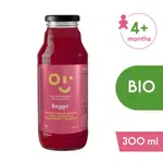 Beggs BIO Nápoj arónie, jablko, banán & jahoda (300 ml)