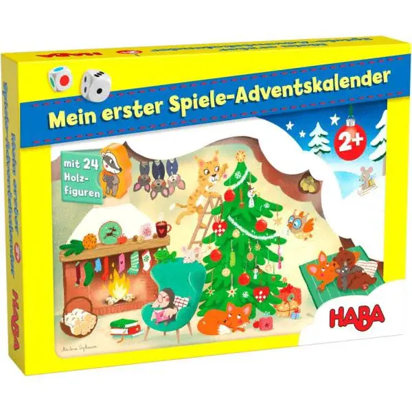 Haba Moje první hry Adventní kalendář od 2 let s naučnými příběhy