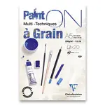 Blok Clairefontaine Paint'ON Grain - A5, 20 listů, 250 g