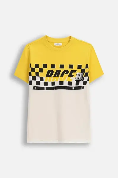 Dětské bavlněné tričko Coccodrillo