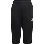 adidas TIRO 21 PANTS Chlapecké fotbalové tepláky ve zkrácené délce, černá, velikost