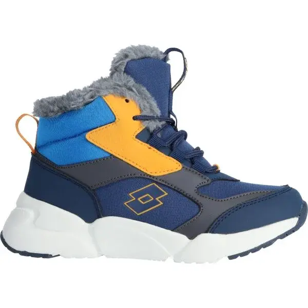 Lotto RIBBON Dětská zimní obuv, tmavě modrá, velikost