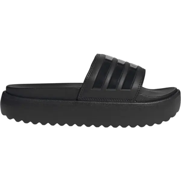 adidas ADILETTE PLATFORM Dámské pantofle, černá, velikost 42