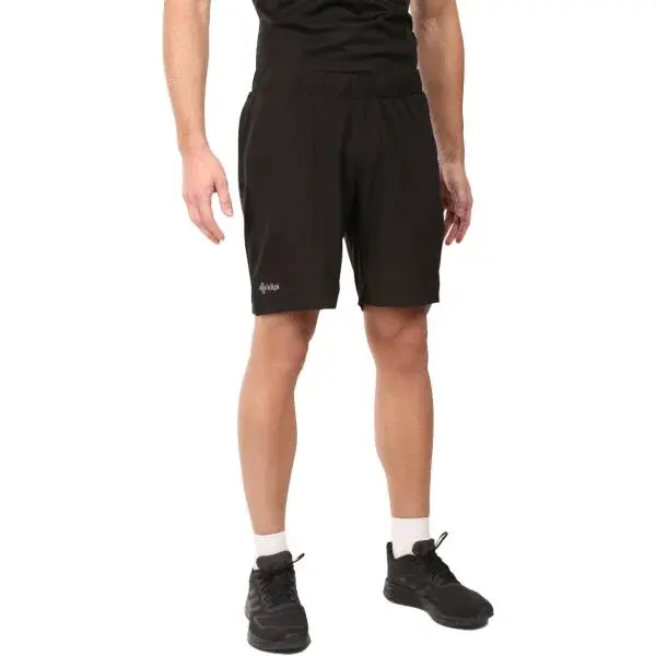KILPI BRAY Pánské fitness šortky, černá, velikost