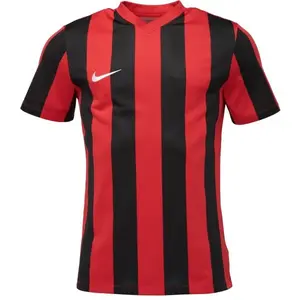 Nike M NK DF STRIPPED JERSEY Pánský fotbalový dres, červená, velikost