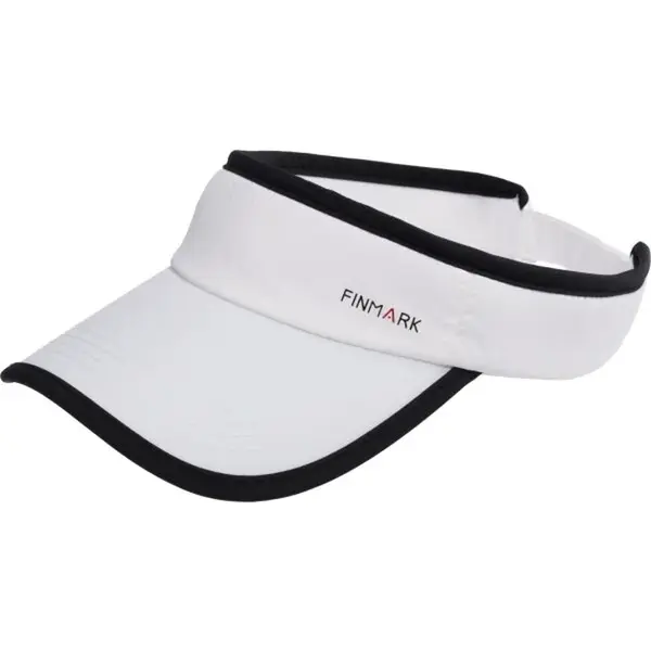 Finmark VISOR Kšilt, bílá, velikost UNI