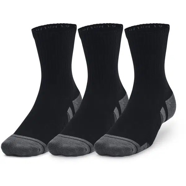 Under Armour PERFORMANCE  3P Unisex ponožky, černá, velikost L