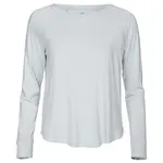 BOODY GOODNIGHT RAGLAN SLEEP TOP Dámské pyžamové tričko, šedá, velikost