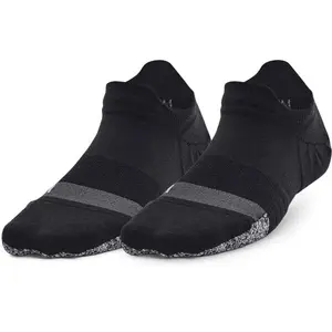 Under Armour BREATHE 2 NO SHOW TAB 2PK Dámské ponožky, černá, velikost UNI