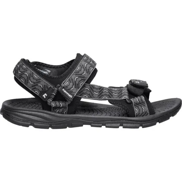 Hannah TART Unisex sandály, černá, velikost 41