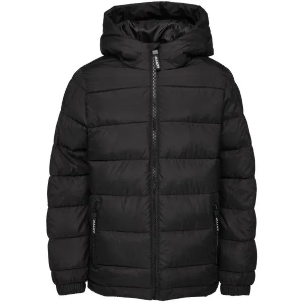 Lotto RAF Chlapecká lehká prošívaná bunda, černá, velikost 128-134