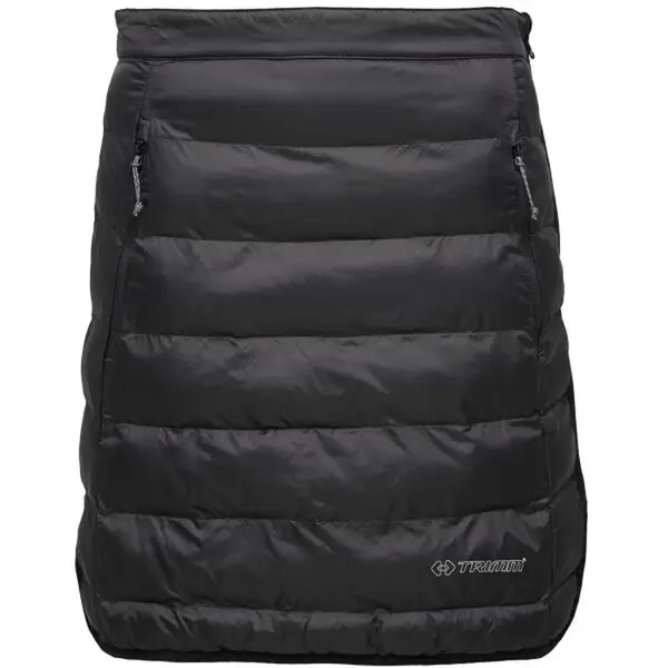 TRIMM ZIPPY Dámská zateplená sukně, černá, velikost