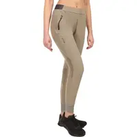 KILPI HEYES Dámské běžecké kalhoty, khaki, velikost