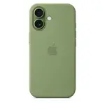 Originální kryt Silicone Case with MagSafe pro Apple iPhone 17, light moss