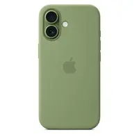 Originální kryt Silicone Case with MagSafe pro Apple iPhone 17, light moss