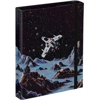 BAAGL PIXEL SPACE Desky na školní sešity A5, černá, velikost