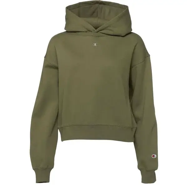 Champion HOODED Dámská mikina, khaki, velikost