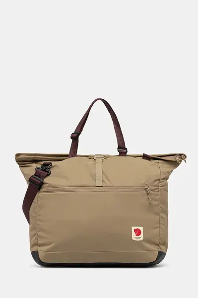 Kabelka Fjallraven High Coast Tote 30L béžová barva, F23200331