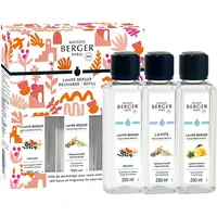 Maison Berger Paris Dárková sada náplní do katalytické lampy Estival Triopak 3 x 250 ml