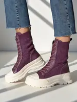 Resti Women's high worker boots Fosilla