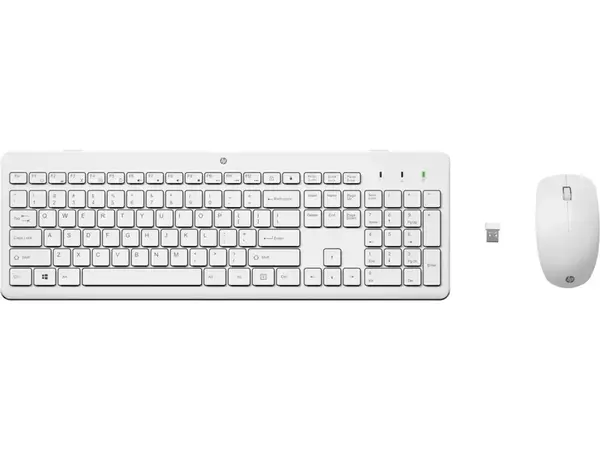 HP 3L1F0AA#AKC 230 klávesnice a myš/bezdrátová/white HUN