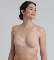 PLAYTEX UNDERWIRE PADDED BRA - Women's Underwire Bra - Nude