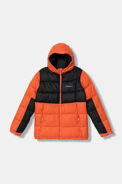 Bunda Columbia U Pike Lake II Hdd Jacke oranžová barva, 2050351