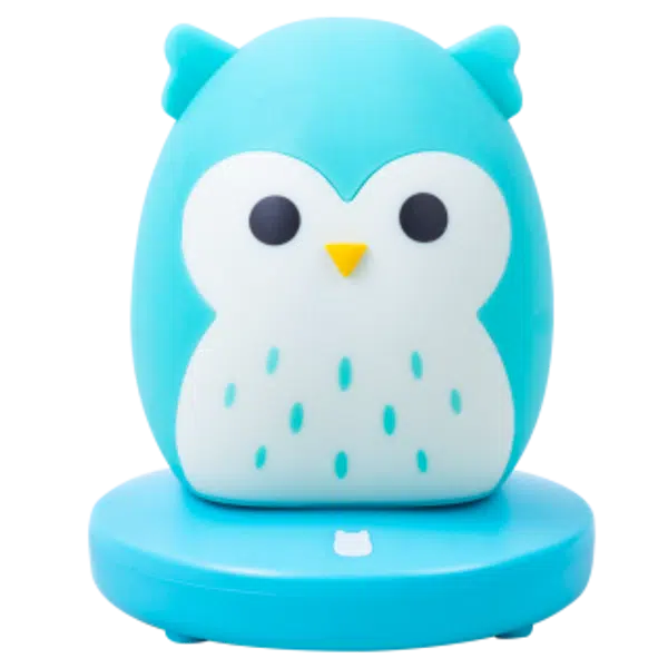 Squishmallows FIZZ Dekorativní osvětlení - Sova Winston