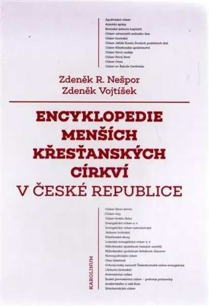 Encyklopedie menších křesťanských církví v České republice - Zdeněk Vojtíšek, Zdeněk R. Nešpor