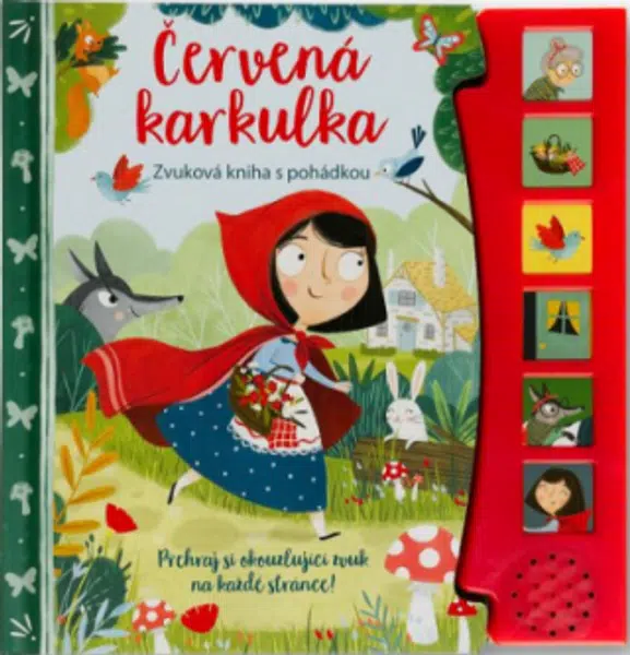Červena karkulka - zvuková kniha s pohádkou - Samara Hardy