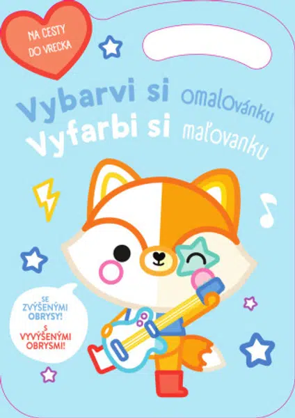 Vybarvi si omalovánku Lišák / Vyfarbi si maľovanku Lišiak