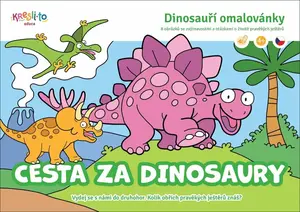 Dinosauří omalovánky - Cesta za dinosaury - Filip Škoda