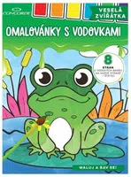 Omalovánky s vodovkami - Veselá zvířátka