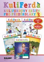 KuliFerda (5–7 let) - SADA 5 pracovních sešitů č.3 - Hana Nádvorníková, Jana Pechancová, Noemi Keřkovská