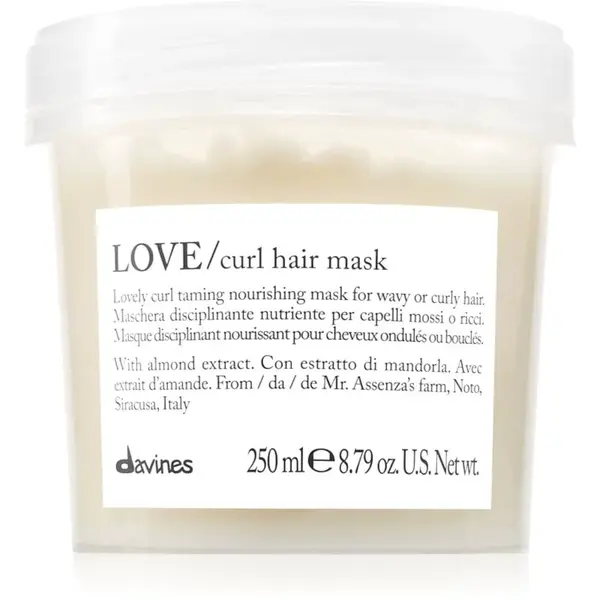 Davines Love Curl Hair Mask intenzívne vyyživujúca maska na kučeravé vlasy 250 ml
