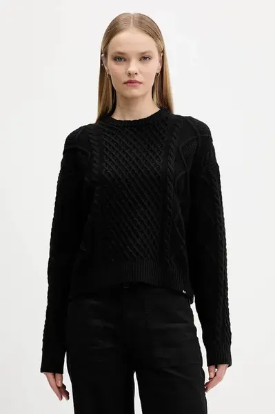 Sveter s prímesou vlny Guess Jeans