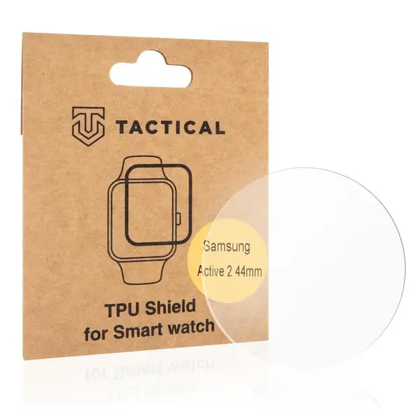 Tactical TPU Folia/Hodinky pre Samsung Active 2 44mm - Transparentná H8552