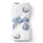 BocioLand Luxusní osuška, plenka 110x110cm, bambusová, Lištičky