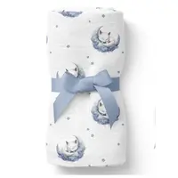 BocioLand Luxusní osuška, plenka 110x110cm, bambusová, Lištičky