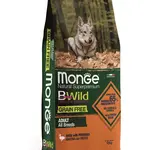 Monge BWild Grain Free Adult All Breed suché krmivo pre psov - kačica so zemiakmi ​ 2,5 kg