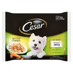 Cesar krmivo v hliníkovej kapsičke v aspiku 4 x 100 g