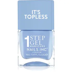 Nails Inc. It’s Topless gelový lak na nehty pro dlouhotrvající efekt odstín KIm 14 ml