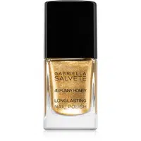 Gabriella Salvete Longlasting Enamel dlouhotrvající lak na nehty se třpytkami odstín 49 Funny Honey 11 ml