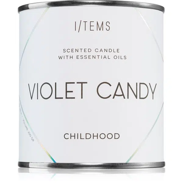 I/TEMS Special Edition Violet Candy vonná svíčka 200 g
