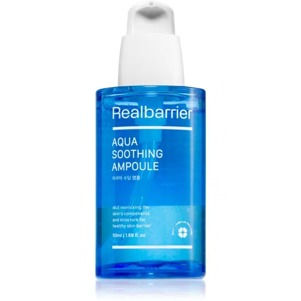 Real Barrier Aqua Soothing Ampoule hydratační pleťové sérum se zklidňujícím účinkem 50 ml